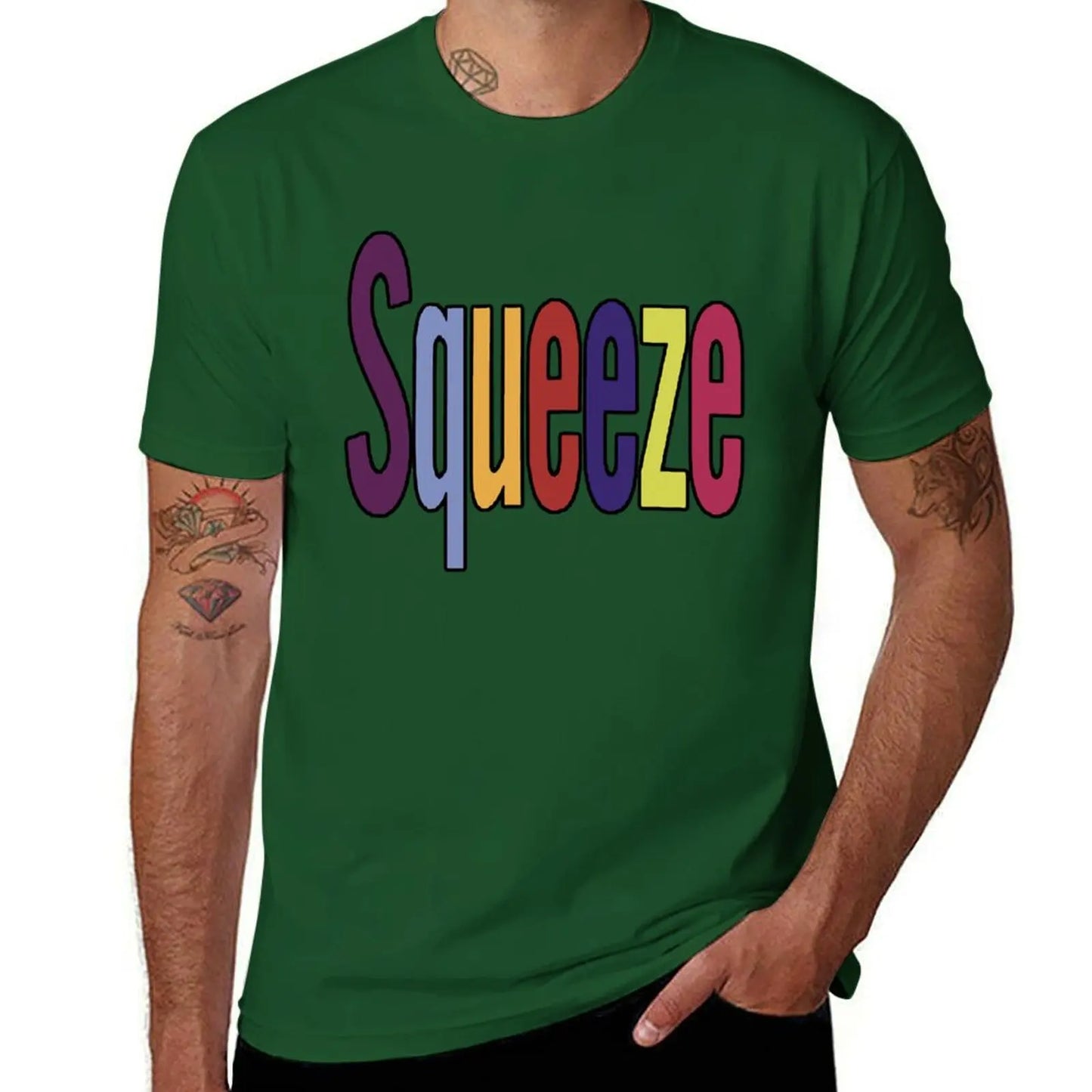 Squeeze Promo T-Shirt Green S8c5a51c360c0403899e6a0136a1623adK Vintage Sounds T-Shirts T-Shirt