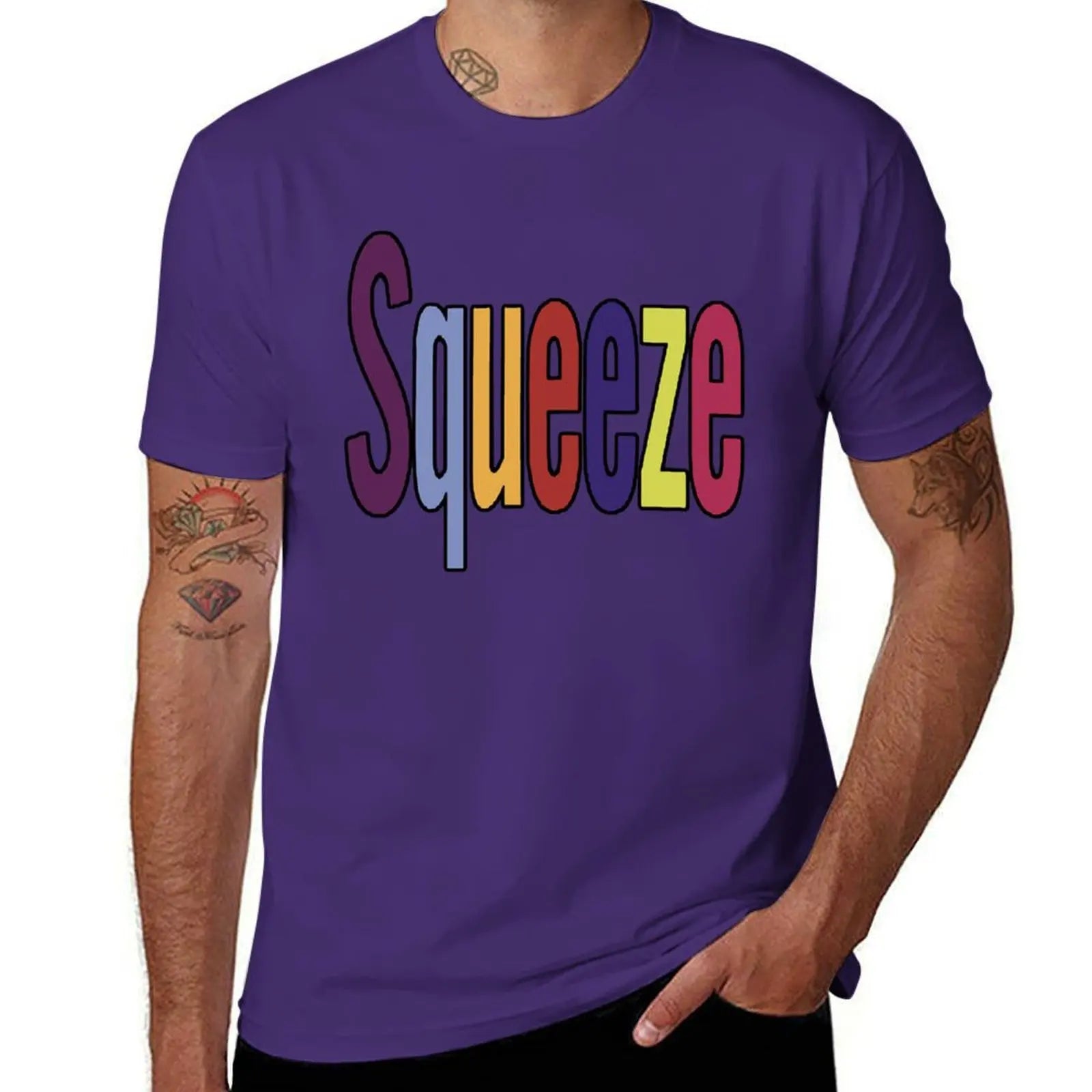 Squeeze Promo T-Shirt Sa8a268bf38c94f8584cad6f9a61b6d41a Vintage Sounds T-Shirts T-Shirt