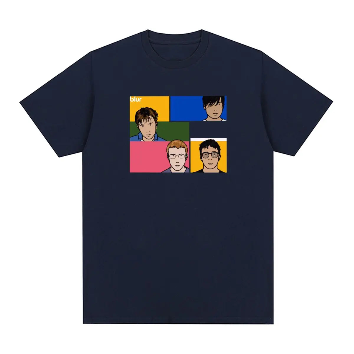 Blur T-Shirt Navy Blue Sb6739d1cae0c4b118465396e6e6b6bc1l Vintage Sounds T-Shirts T-Shirt