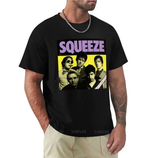 Squeeze T-Shirt Black Sbe3a1d20114f40098322cf7308469b07T Vintage Sounds T-Shirts T-Shirt