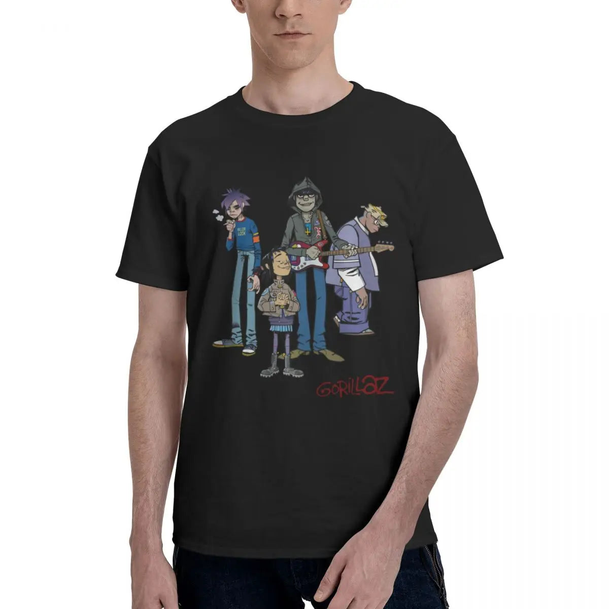 Gorillaz - Anime T Shirt Sd26e97927cb24563bc5437f678649ffdd Vintage Sounds T-shirts T-Shirt