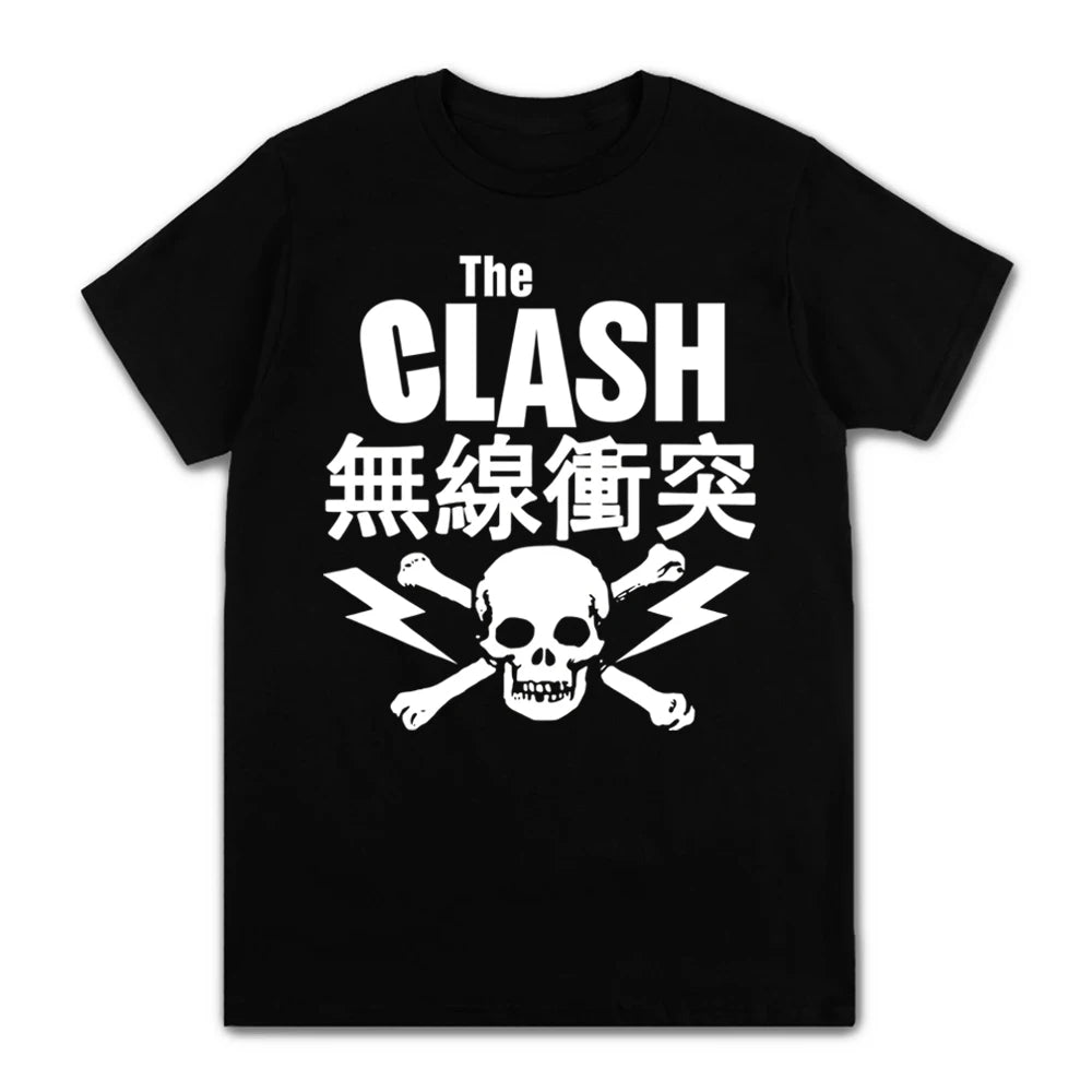 The Clash : Asian Calligraphy T-Shirt Black Sd3d46900ff8e454e9e161f452b2c88c2L Vintage Sounds T-Shirts T-Shirt