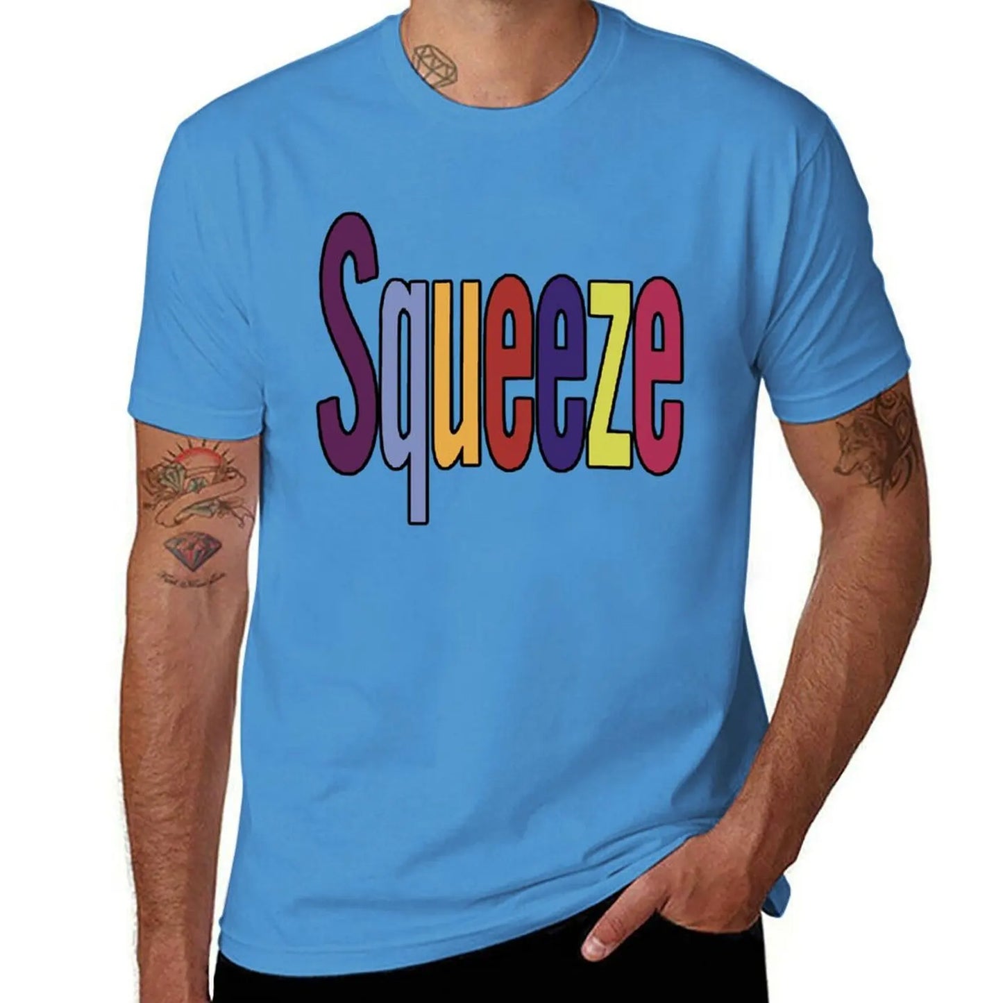 Squeeze Promo T-Shirt Medium blue See12070130a04c7fbabf6a602709a2acn Vintage Sounds T-Shirts T-Shirt