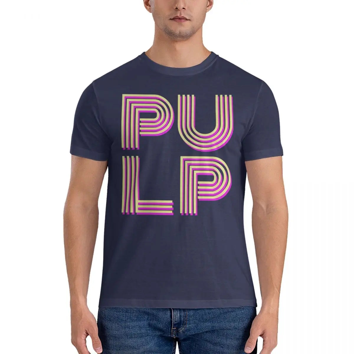 Pulp T-Shirt Navy Blue Sf1378d44da974092937fbfddc0c8bdc14 Vintage Sounds T-Shirts T-Shirt