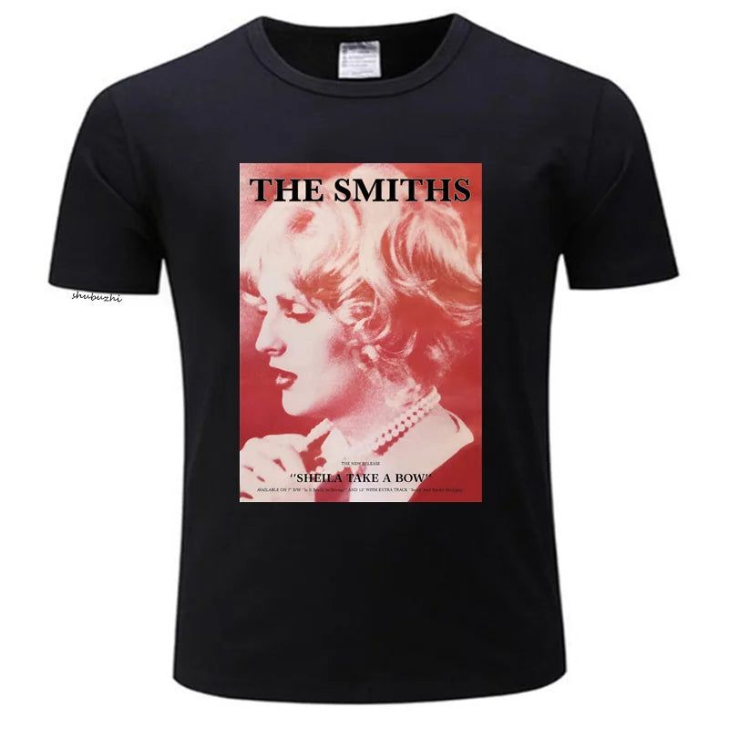 Sheila Take a Bow Poster (The Smiths) Black Sheila_Take_a_Bow_Poster_The_Smiths_-_Vintage_Sounds_T-Shirts_-_-59855 Vintage Sounds T-shirts T-Shirt