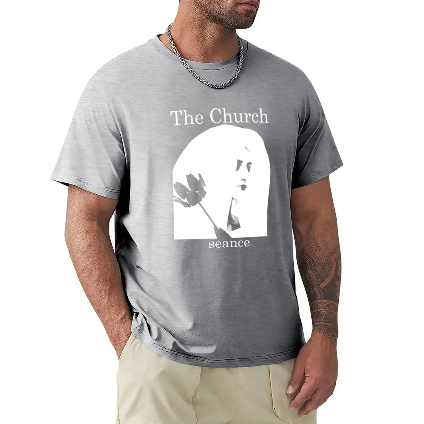 The Church-Seance- T-Shirt Gray The_Church-Seance-_T-Shirt_-_Vintage_Sounds_T-Shirts_-_-59891 Vintage Sounds T-shirts T-Shirt