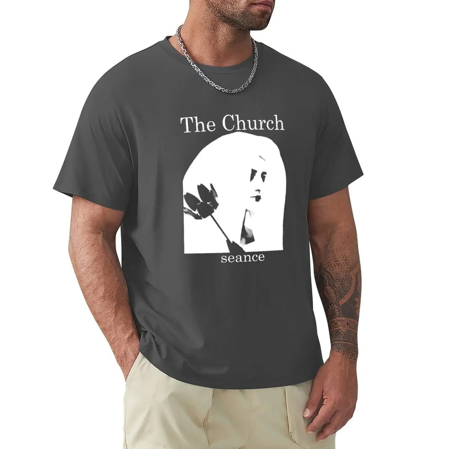 The Church-Seance- T-Shirt Dark Gray The_Church-Seance-_T-Shirt_-_Vintage_Sounds_T-Shirts_-_-59893 Vintage Sounds T-shirts T-Shirt