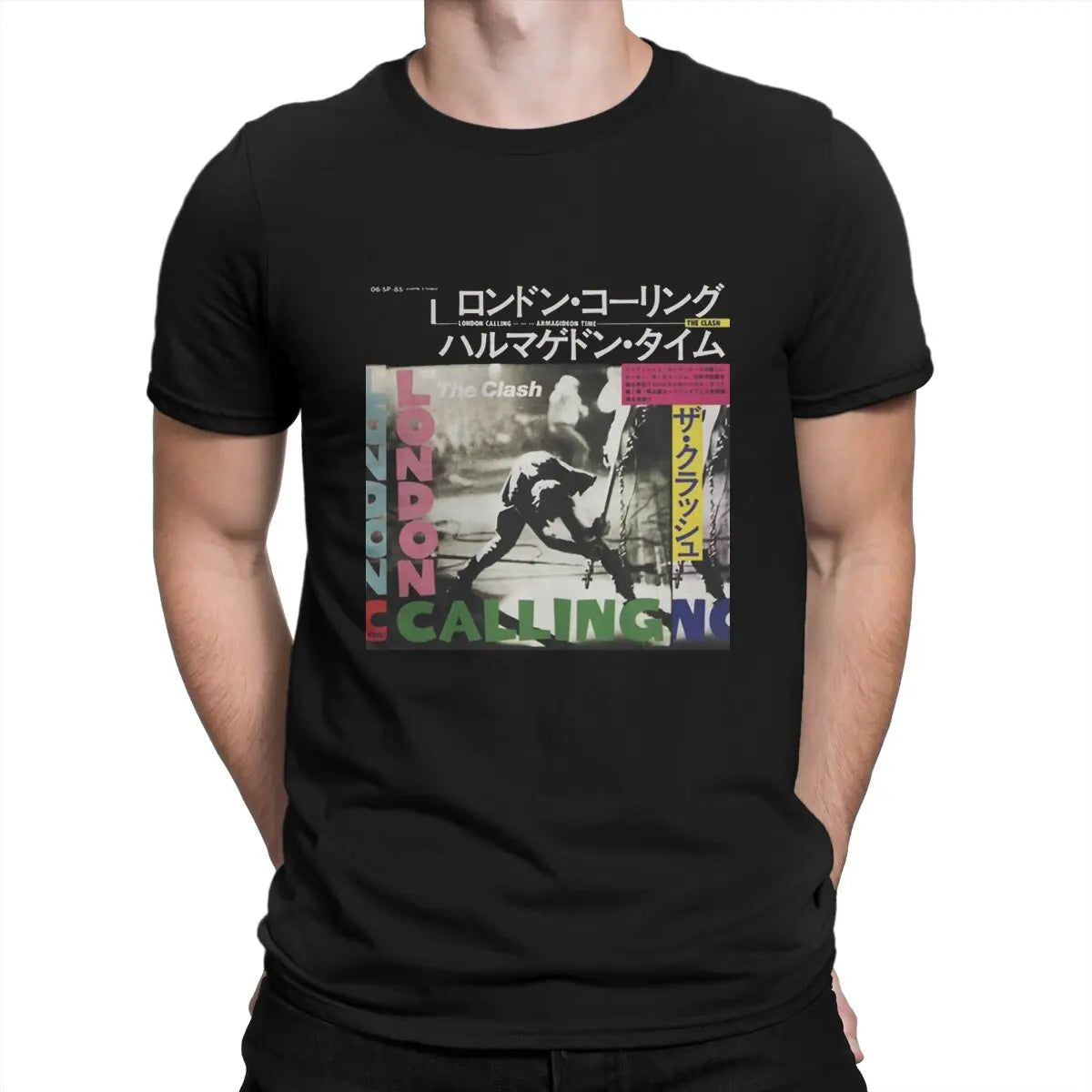 The Clash London Calling  Japanese Varient album cover punk t-shirt
