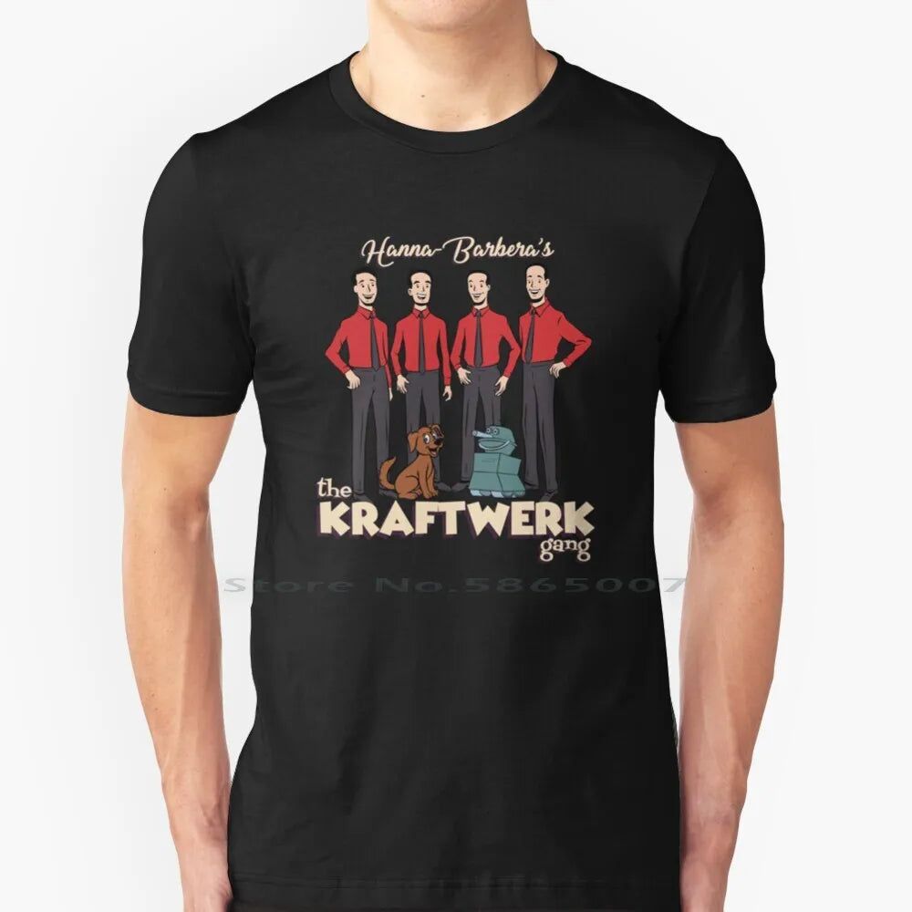 The Kraftwerk Gang T-Shirt MTee-Black The_Kraftwerk_Gang_T-Shirt_-_Vintage_Sounds_T-Shirts_-_-59983 Vintage Sounds T-shirts T-Shirt