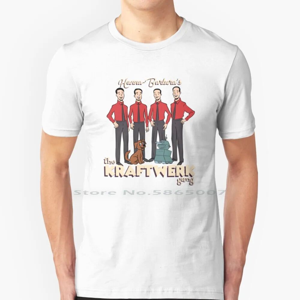 The Kraftwerk Gang T-Shirt MTee-White The_Kraftwerk_Gang_T-Shirt_-_Vintage_Sounds_T-Shirts_-_-59985 Vintage Sounds T-shirts T-Shirt