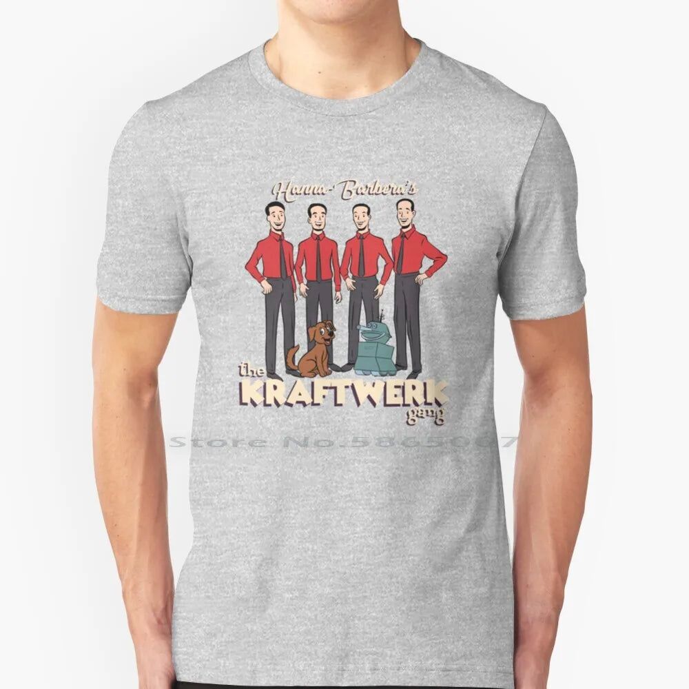 The Kraftwerk Gang T-Shirt MTee-Gray The_Kraftwerk_Gang_T-Shirt_-_Vintage_Sounds_T-Shirts_-_-59989 Vintage Sounds T-shirts T-Shirt