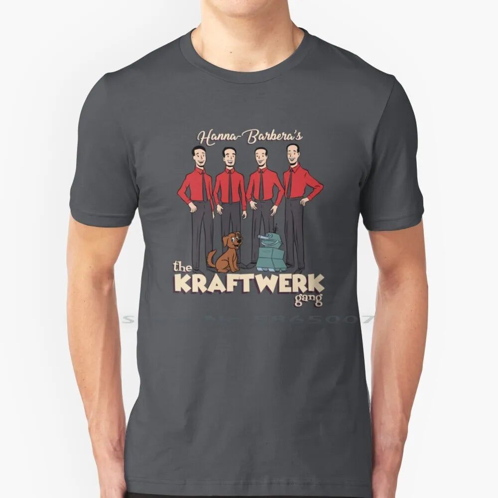The Kraftwerk Gang T-Shirt MTee-Deep Heather The_Kraftwerk_Gang_T-Shirt_-_Vintage_Sounds_T-Shirts_-_-59991 Vintage Sounds T-shirts T-Shirt
