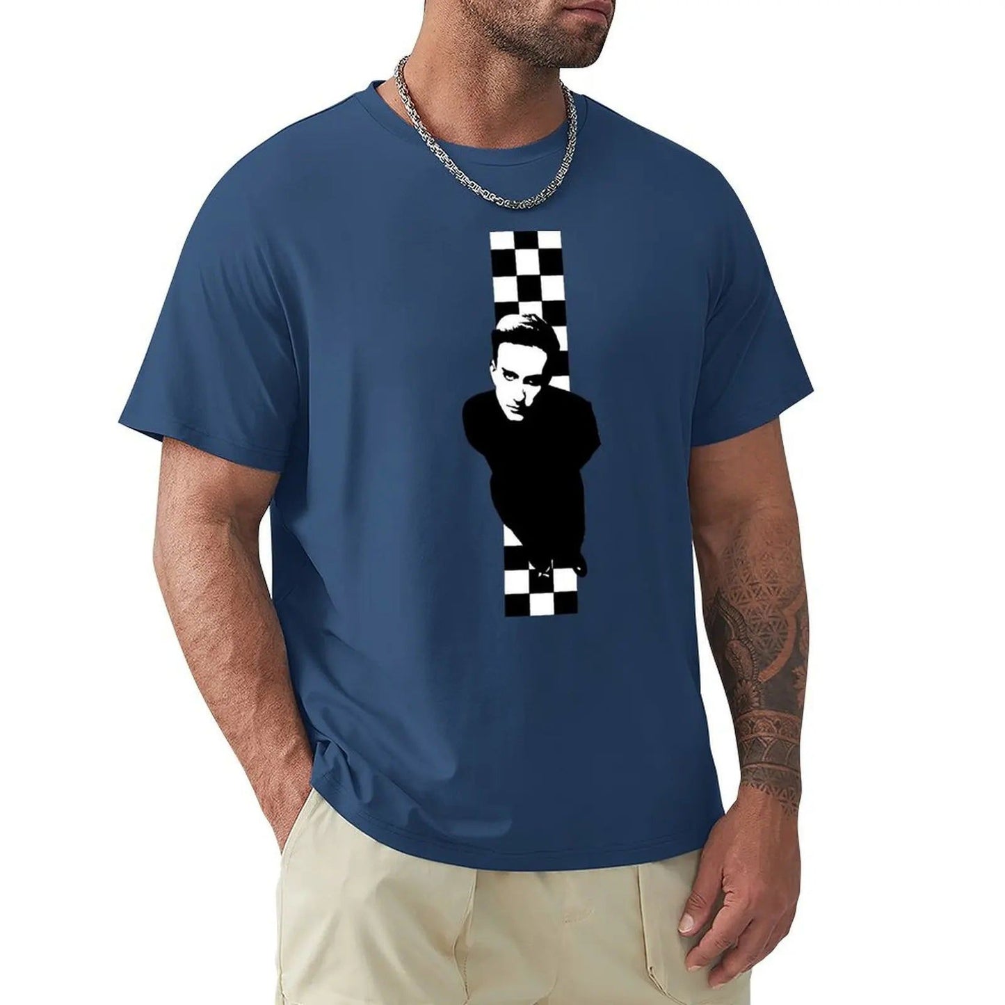 The LEGEND OF TERRY HALL- T-shirt Navy The_LEGEND_OF_TERRY_HALL-_T-shirt_-_Vintage_Sounds_T-Shirts_-_-59998 Vintage Sounds T-shirts T-Shirt