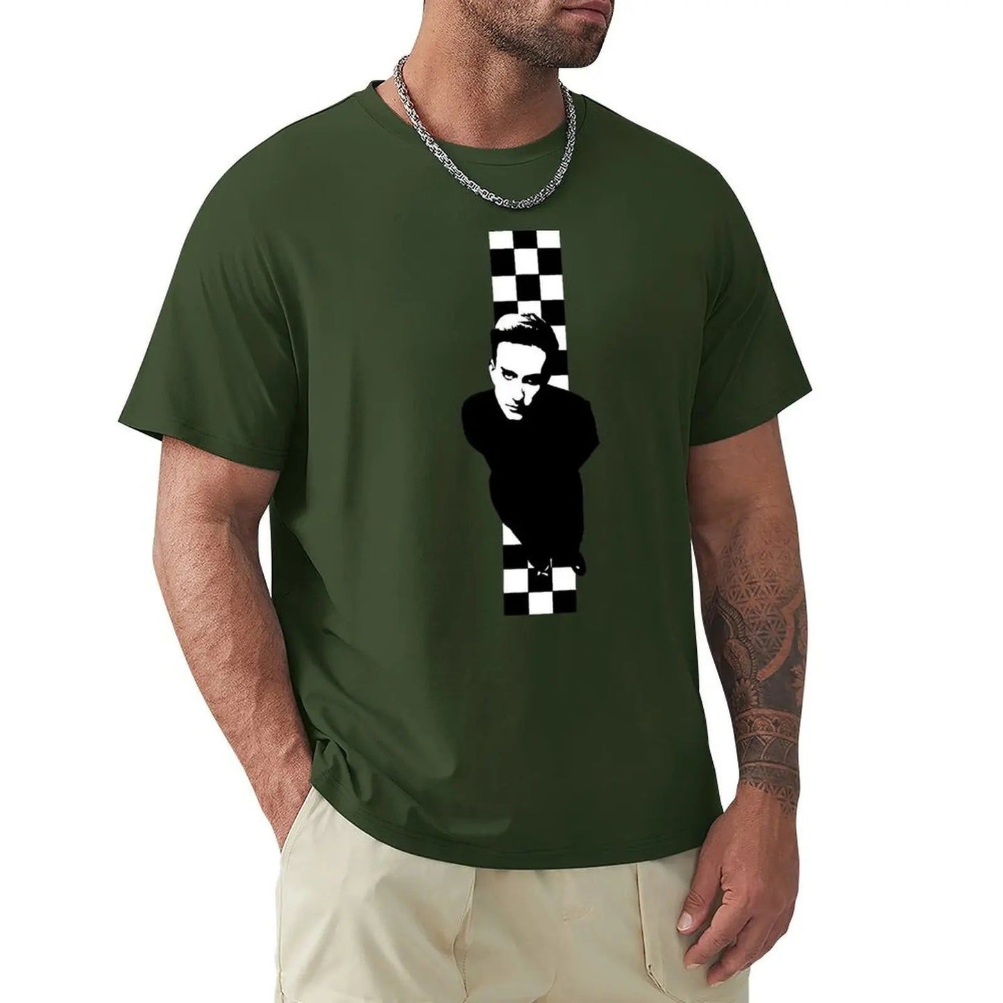 The LEGEND OF TERRY HALL- T-shirt Army Green The_LEGEND_OF_TERRY_HALL-_T-shirt_-_Vintage_Sounds_T-Shirts_-_-60000 Vintage Sounds T-shirts T-Shirt