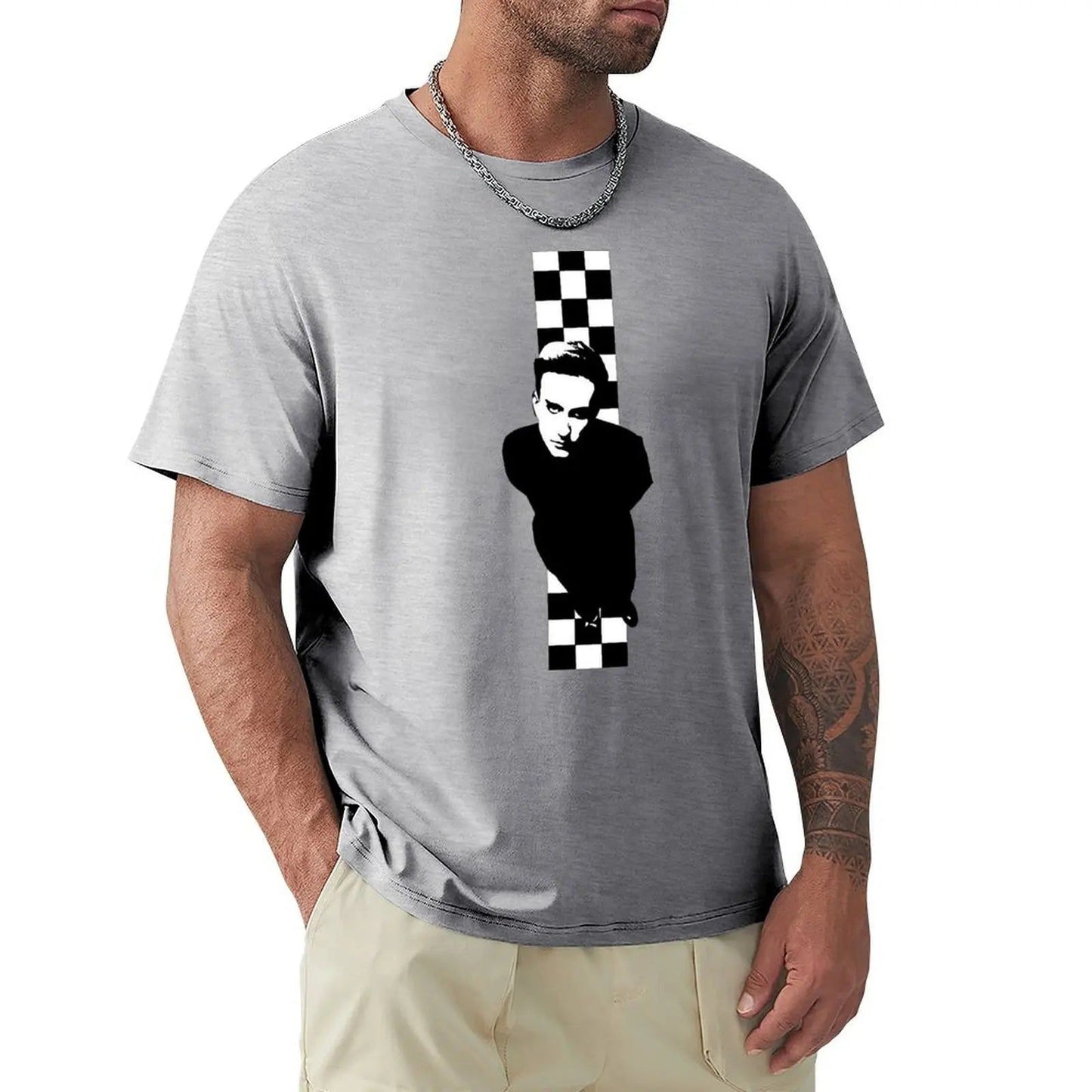 The LEGEND OF TERRY HALL- T-shirt Gray The_LEGEND_OF_TERRY_HALL-_T-shirt_-_Vintage_Sounds_T-Shirts_-_-60005 Vintage Sounds T-shirts T-Shirt