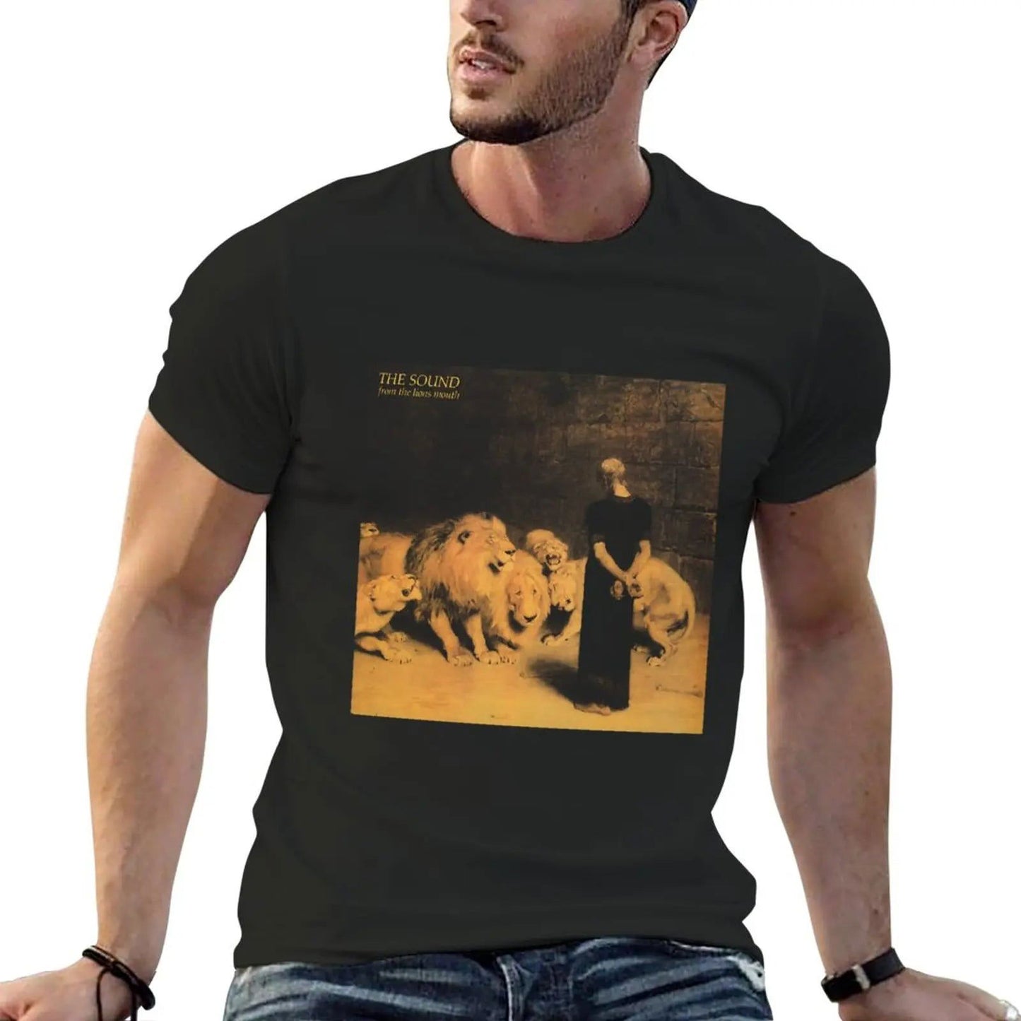 The Sound- From The Lions Mouth T-Shirt Black The_Sound-_From_The_Lions_Mouth_T-Shirt_-_Vintage_Sounds_T-Shirts_-_-60067 Vintage Sounds T-shirts T-Shirt