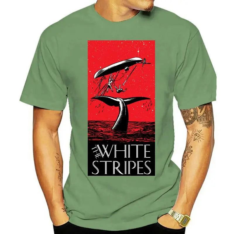 The White Stripes Men pea green The_White_Stripes_-_Vintage_Sounds_T-Shirts_-_-60109 Vintage Sounds T-shirts T-Shirt