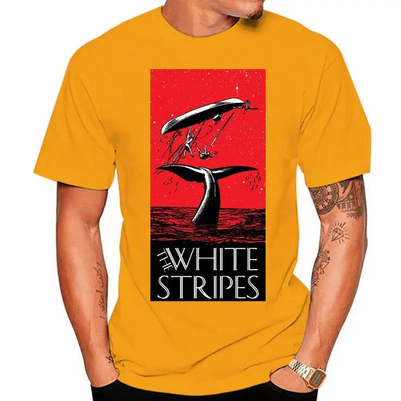 The White Stripes Men Ginger The_White_Stripes_-_Vintage_Sounds_T-Shirts_-_-60116 Vintage Sounds T-shirts T-Shirt
