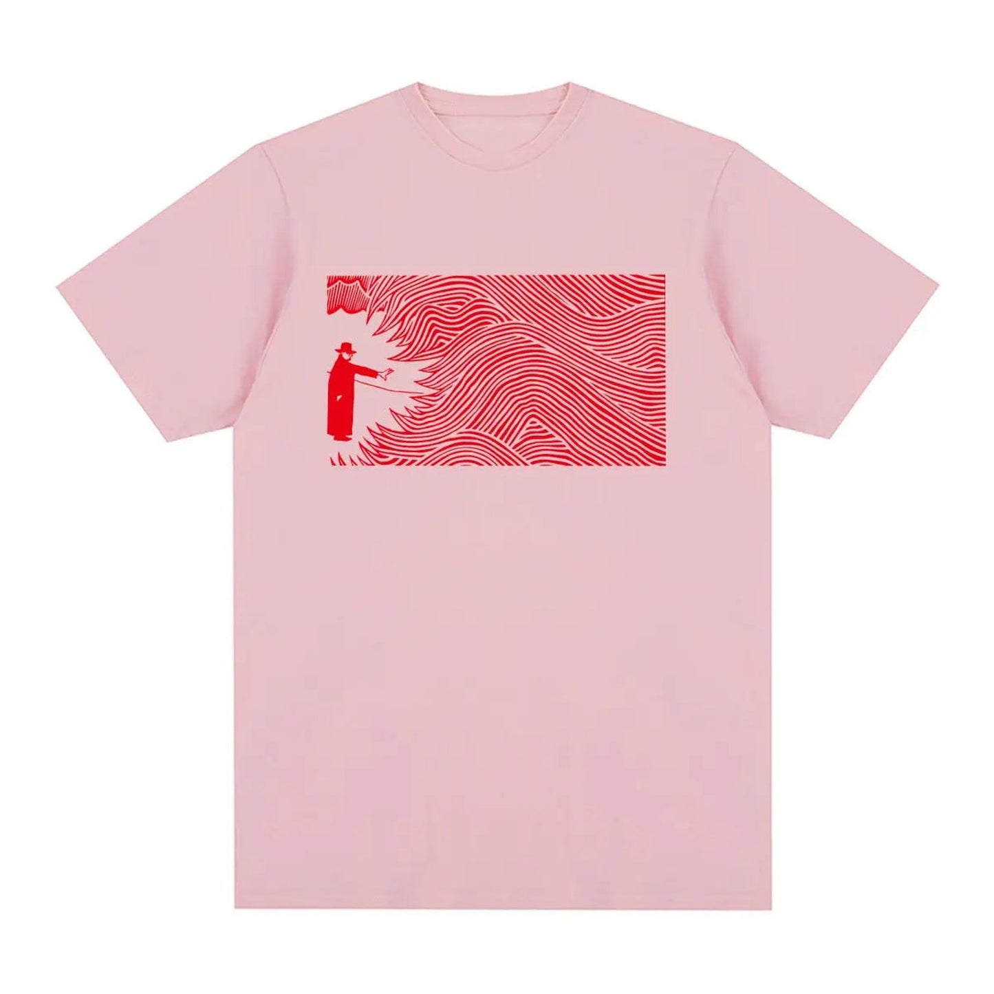Thom Yorke : The Eraser LP Cover T-Shirt Pink Thom_Yorke_The_Eraser_LP_Cover_T-Shirt_-_Vintage_Sounds_T-Shirts_-_-60154 Vintage Sounds T-shirts T-Shirt