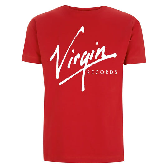 VIRGIN RECORDS -British Music Label Logo Red VIRGIN_RECORDS_-British_Music_Label_Logo_-_Vintage_Sounds_T-Shirts_-_-60160 Vintage Sounds T-shirts T-Shirt